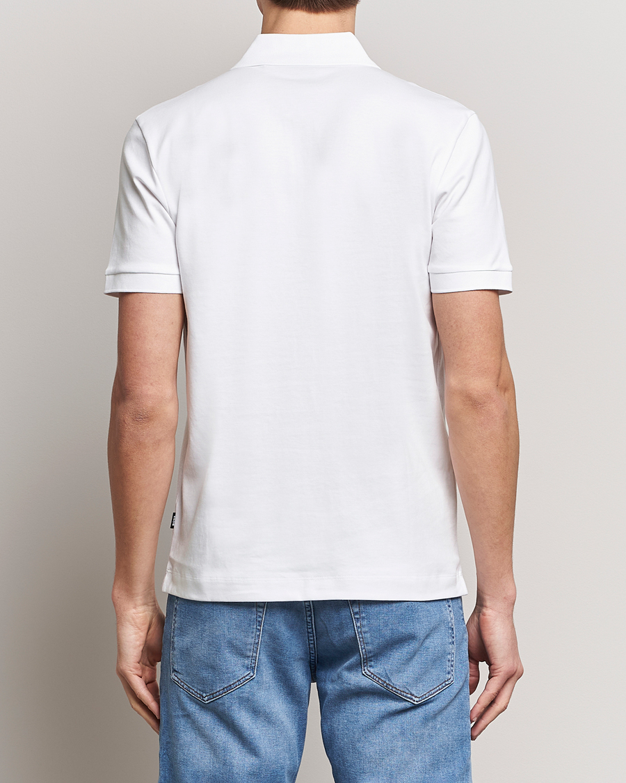 Herre | Pikéer | BOSS BLACK | Polston Half-Zip Piké White