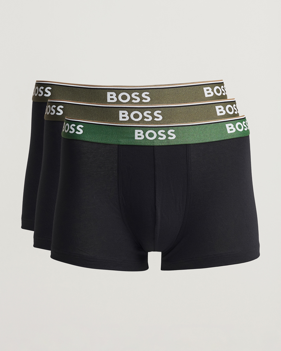 Herre | Undertøy | BOSS BLACK | 3-Pack Trunk Black