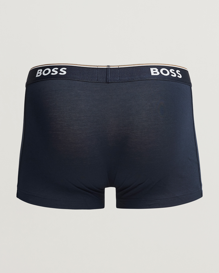 Herre | Underbukser | BOSS BLACK | 3-Pack Trunk Black/Blue