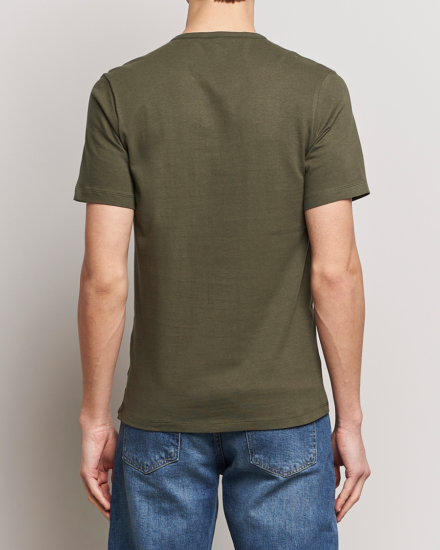 Herre | T-Shirts | BOSS BLACK | 3-Pack Crew Neck T-Shirt Black/Blue/Green