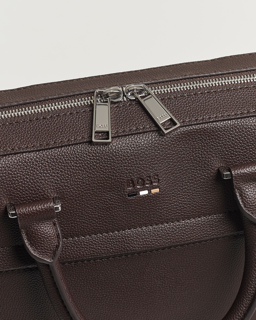 Herre | BOSS BLACK Ray Document Case Dark Brown | BOSS BLACK | Ray Document Case Dark Brown