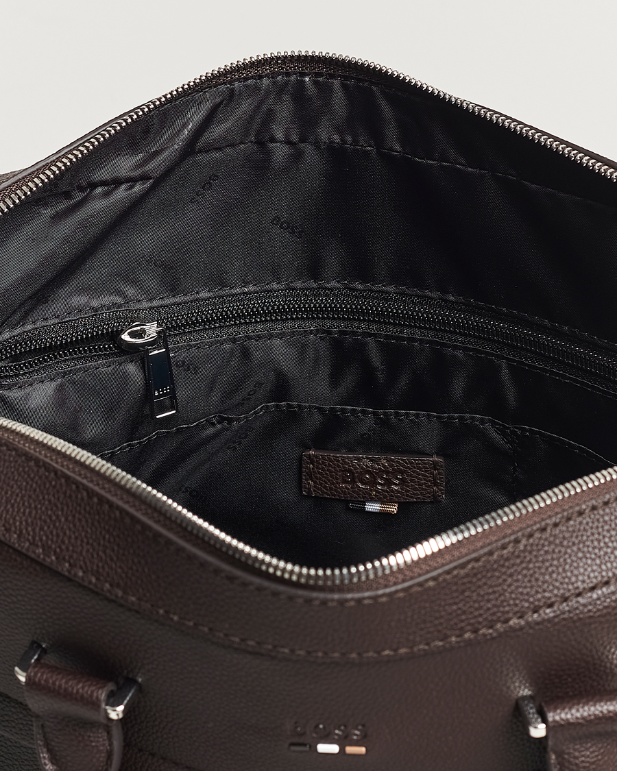 Herre | BOSS BLACK Ray Document Case Dark Brown | BOSS BLACK | Ray Document Case Dark Brown