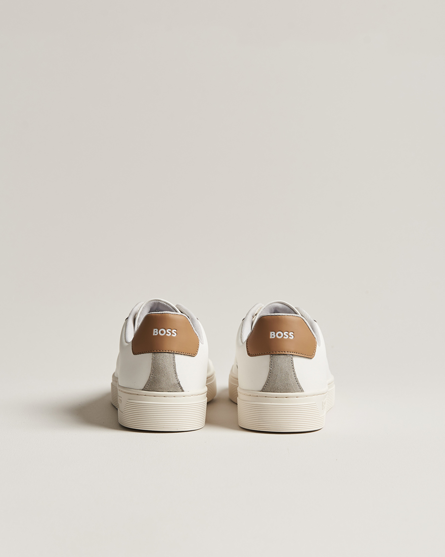 Herre | BOSS BLACK Rhys Tenn Sneaker Open White | BOSS BLACK | Rhys Tenn Sneaker Open White