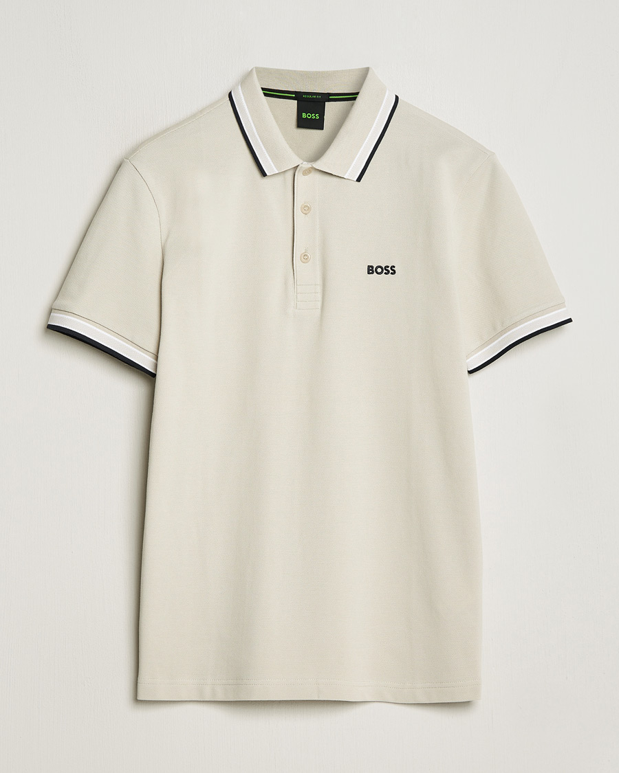 Herre | Pikéer | BOSS GREEN | Paddy Piké Light Beige