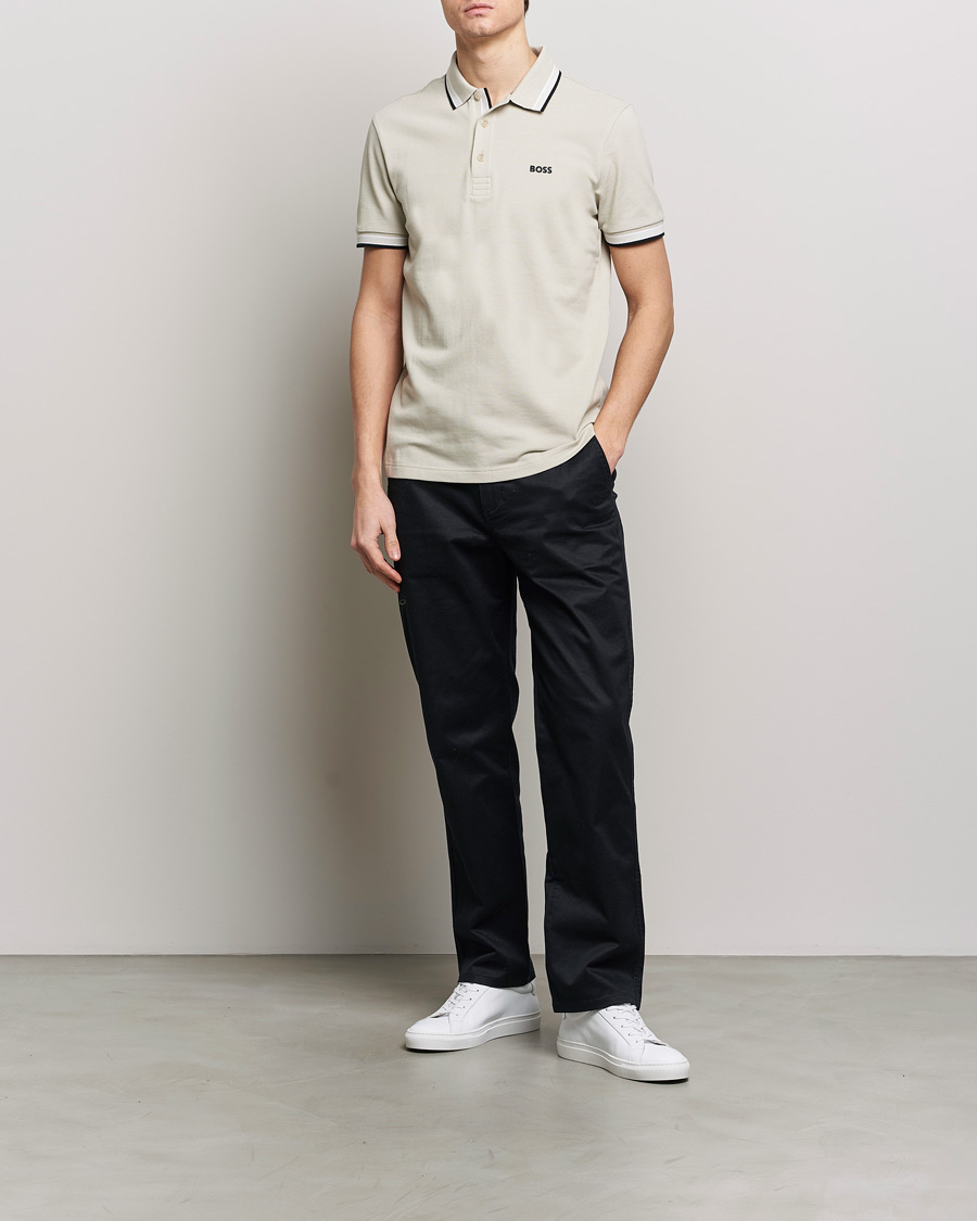 Herre | Pikéer | BOSS GREEN | Paddy Piké Light Beige