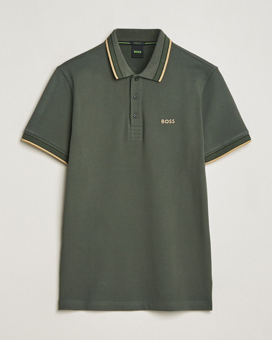 Herre | Pikéer | BOSS GREEN | Paddy Piké Open Green