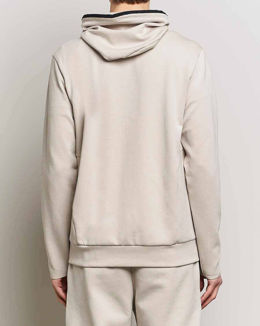 Herre | Gensere | BOSS GREEN | Saggy Full-Zip Hoodie Light Beige