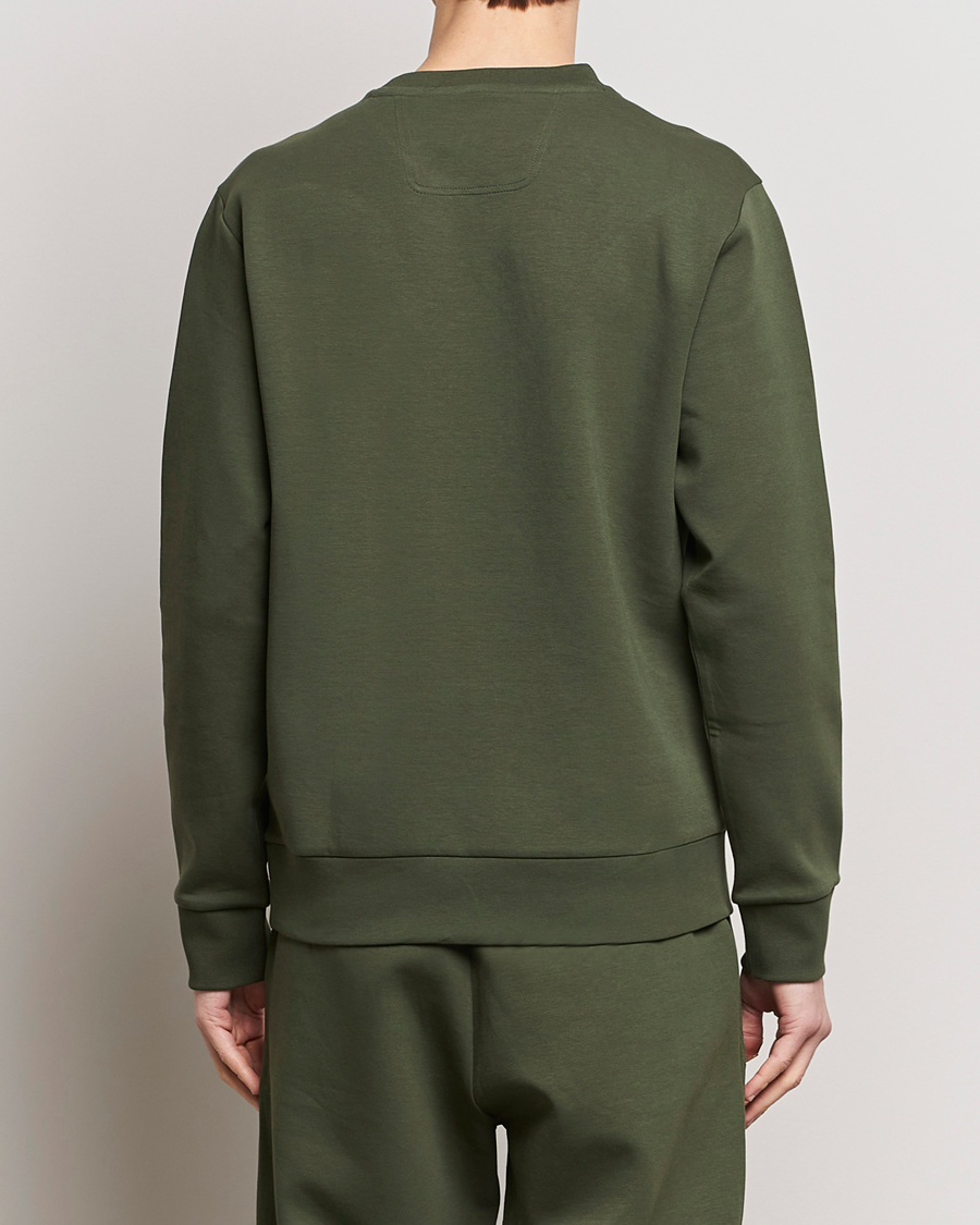 Herre | Gensere | BOSS GREEN | Salbo Logo Sweatshirt Open Green
