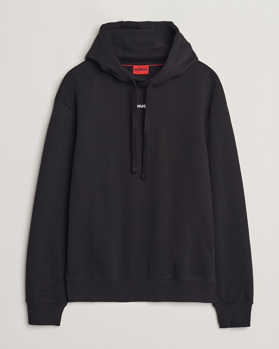 Herre | Gensere | HUGO | Dapo Logo Hoodie Black