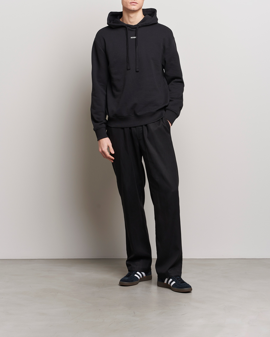 Herre | Gensere | HUGO | Dapo Logo Hoodie Black