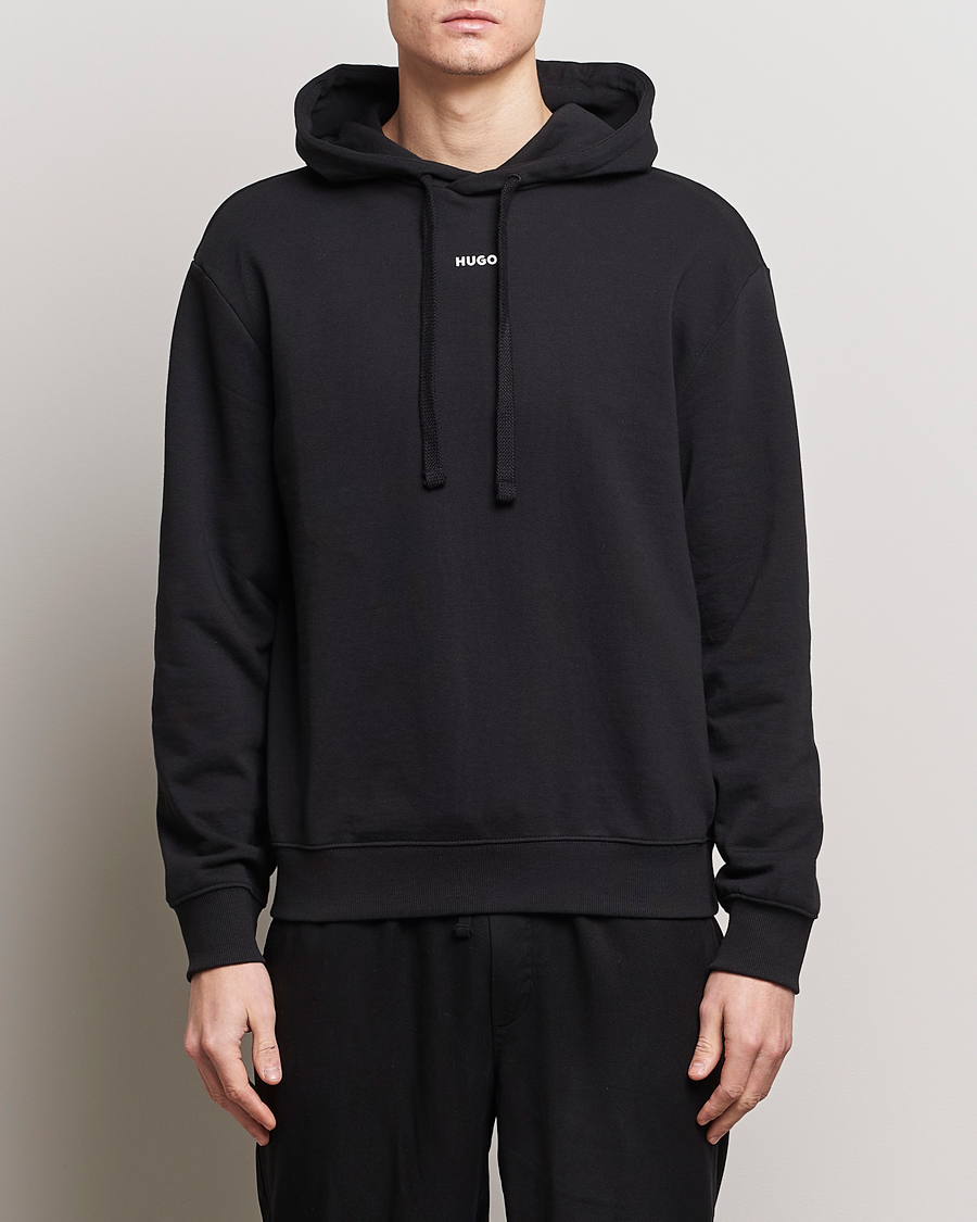 Herre | Lojalitetstilbud | HUGO | Dapo Logo Hoodie Black