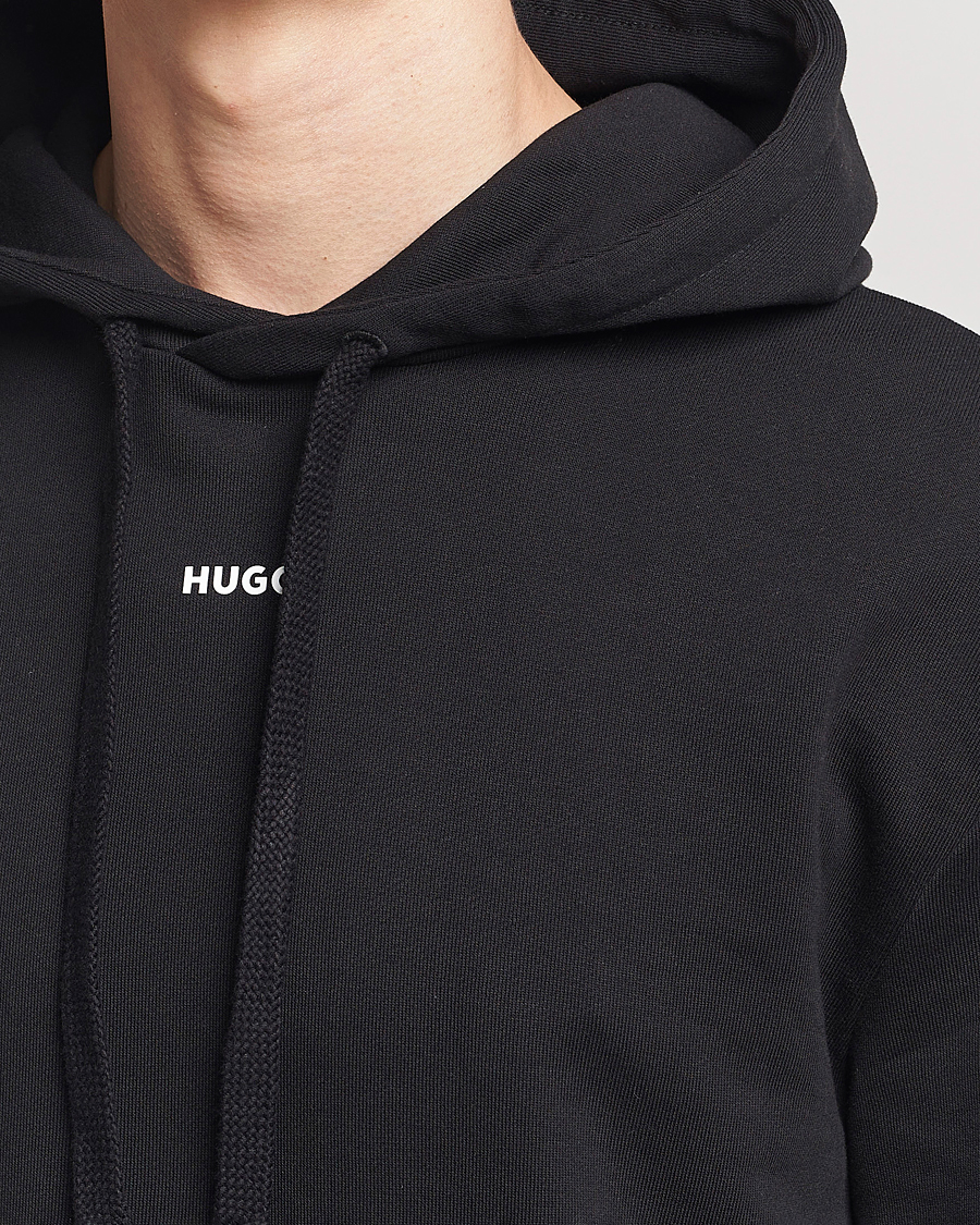 Herre | Gensere | HUGO | Dapo Logo Hoodie Black