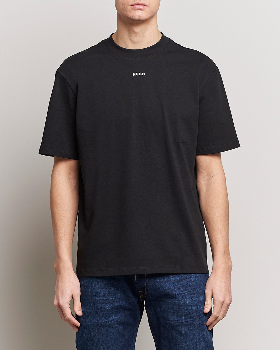 Herre | Svarte t-skjorter | HUGO | Dapolino T-Shirt Black