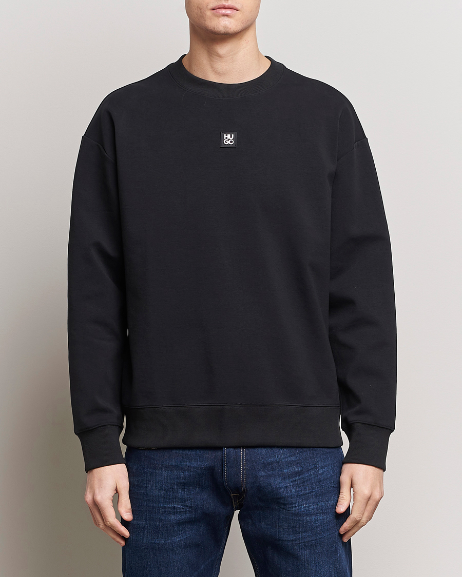 Herre | Sweatshirts | HUGO | Dettil Logo Sweatshirt Black