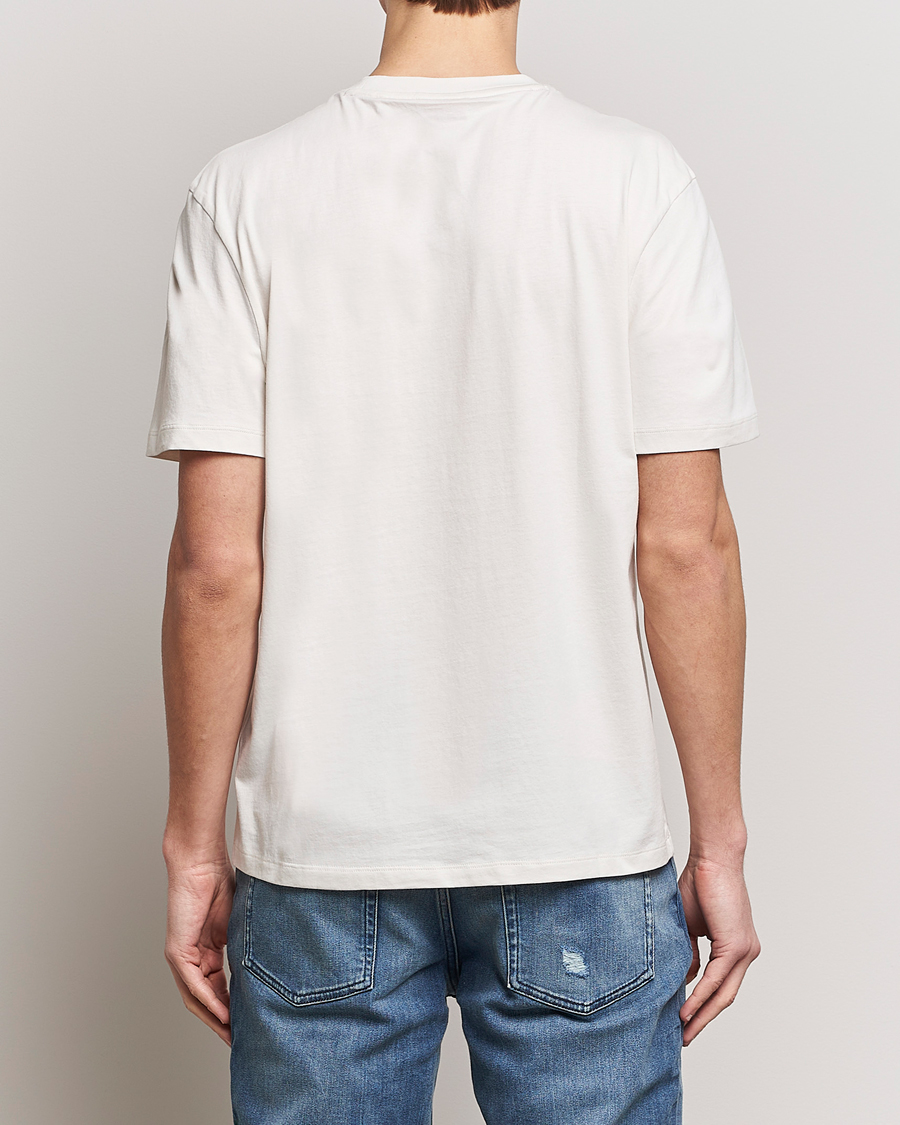 Herre | T-Shirts | HUGO | Dooling Logo T-Shirt Open White