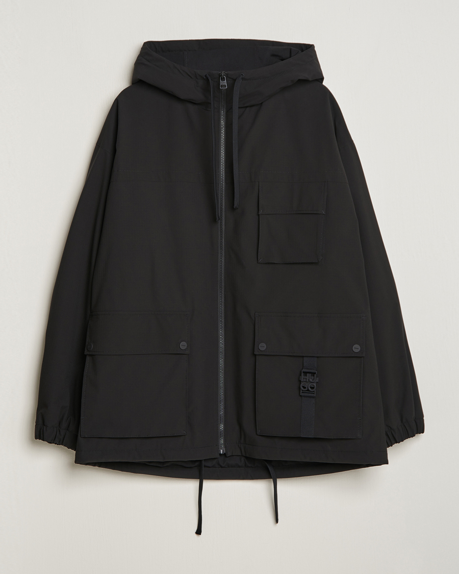 Herre | Jakker | HUGO | Borjo Hooded Jacket Black