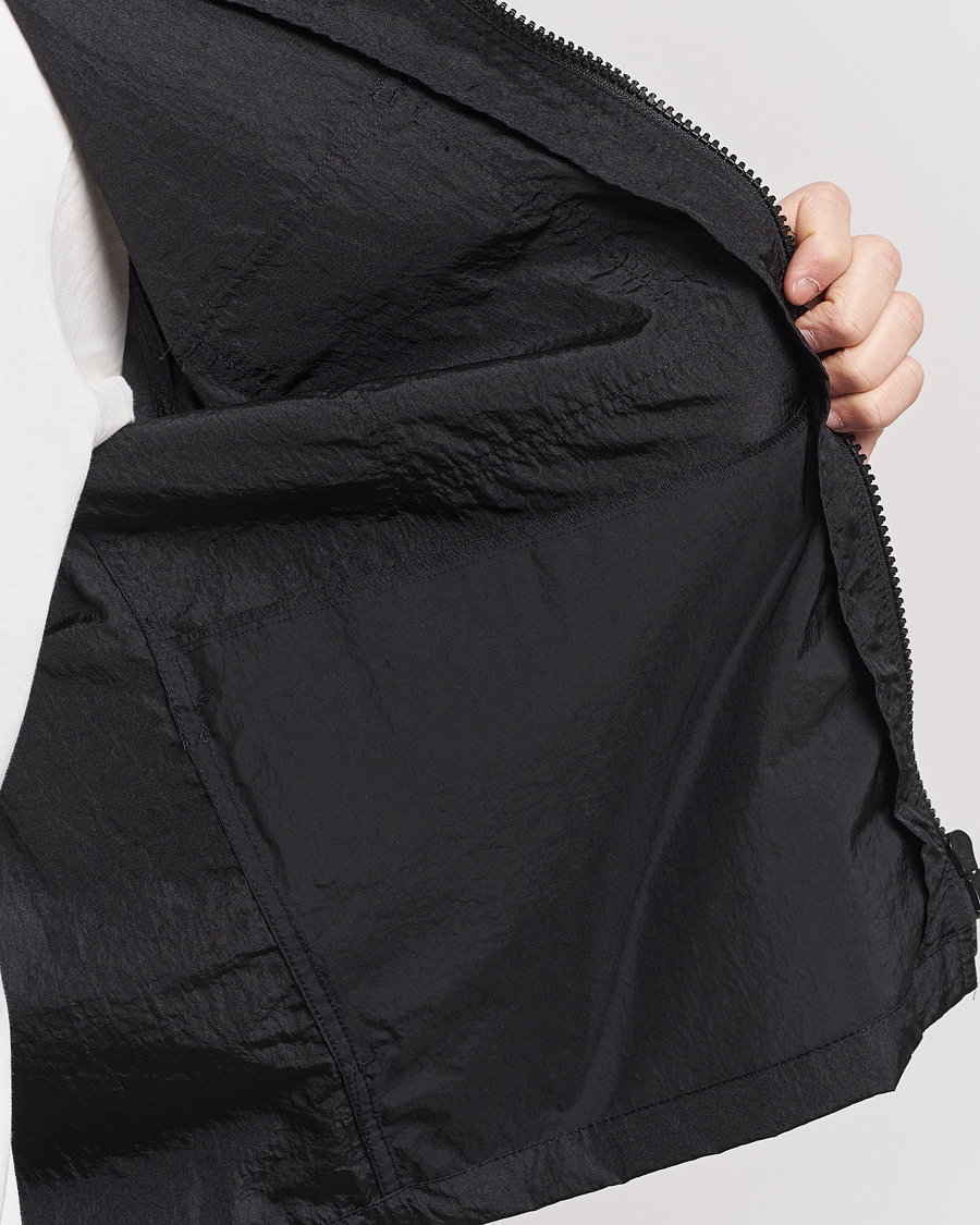 Herre | Skjorter | HUGO | Emalo Full-Zip Overshirt Black