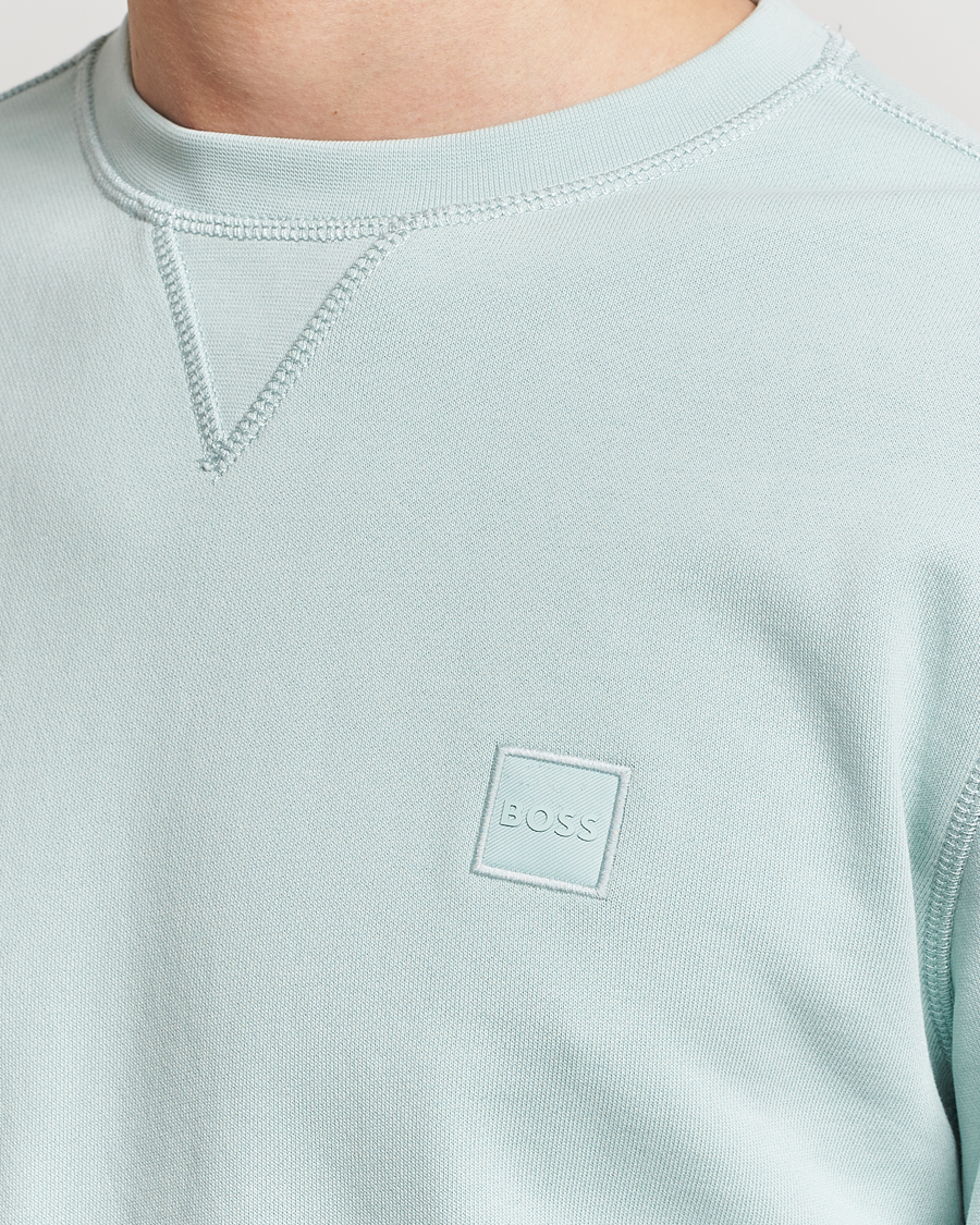 Herre | Gensere | BOSS ORANGE | Westart Logo Sweatshirt Turquoise