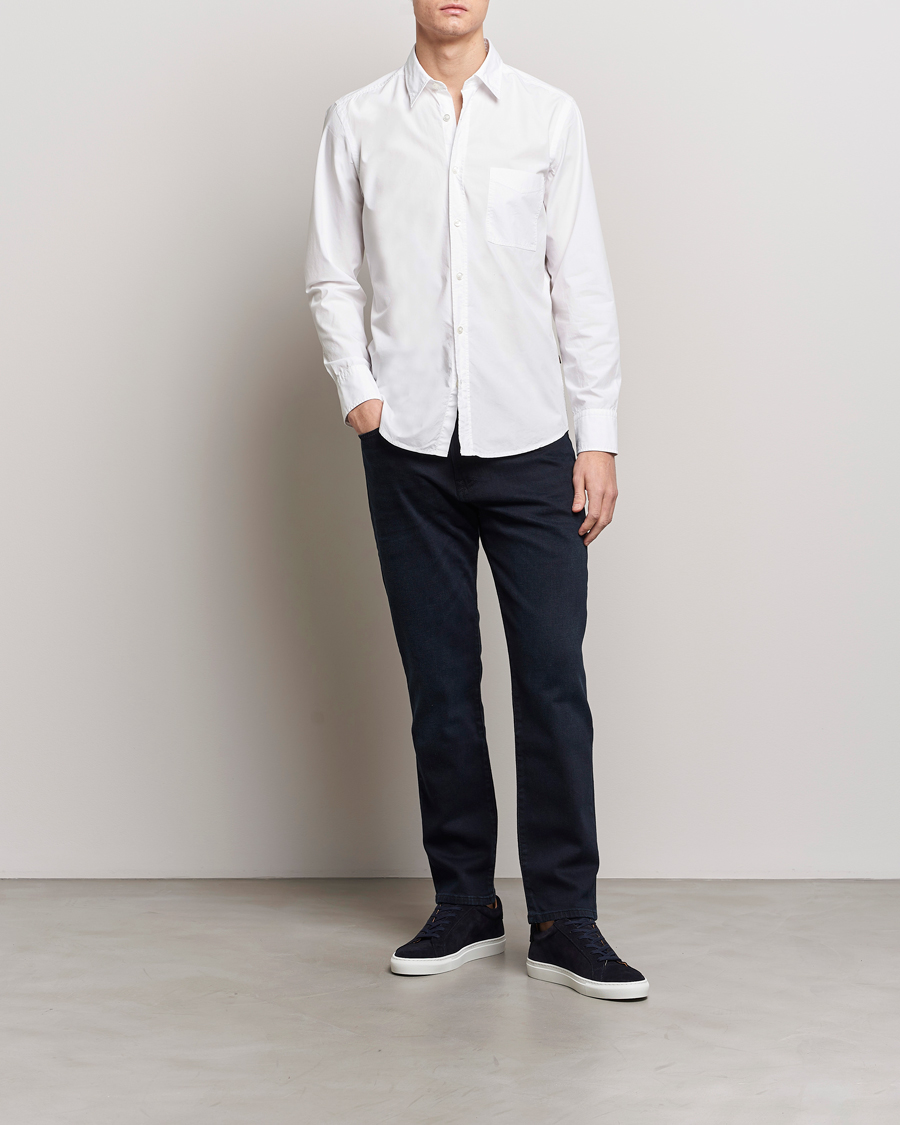 Herre | Skjorter | BOSS ORANGE | Relegant Cotton Pocket Shirt White