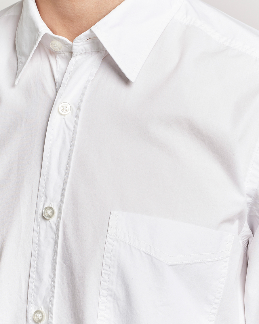 Herre | Skjorter | BOSS ORANGE | Relegant Cotton Pocket Shirt White