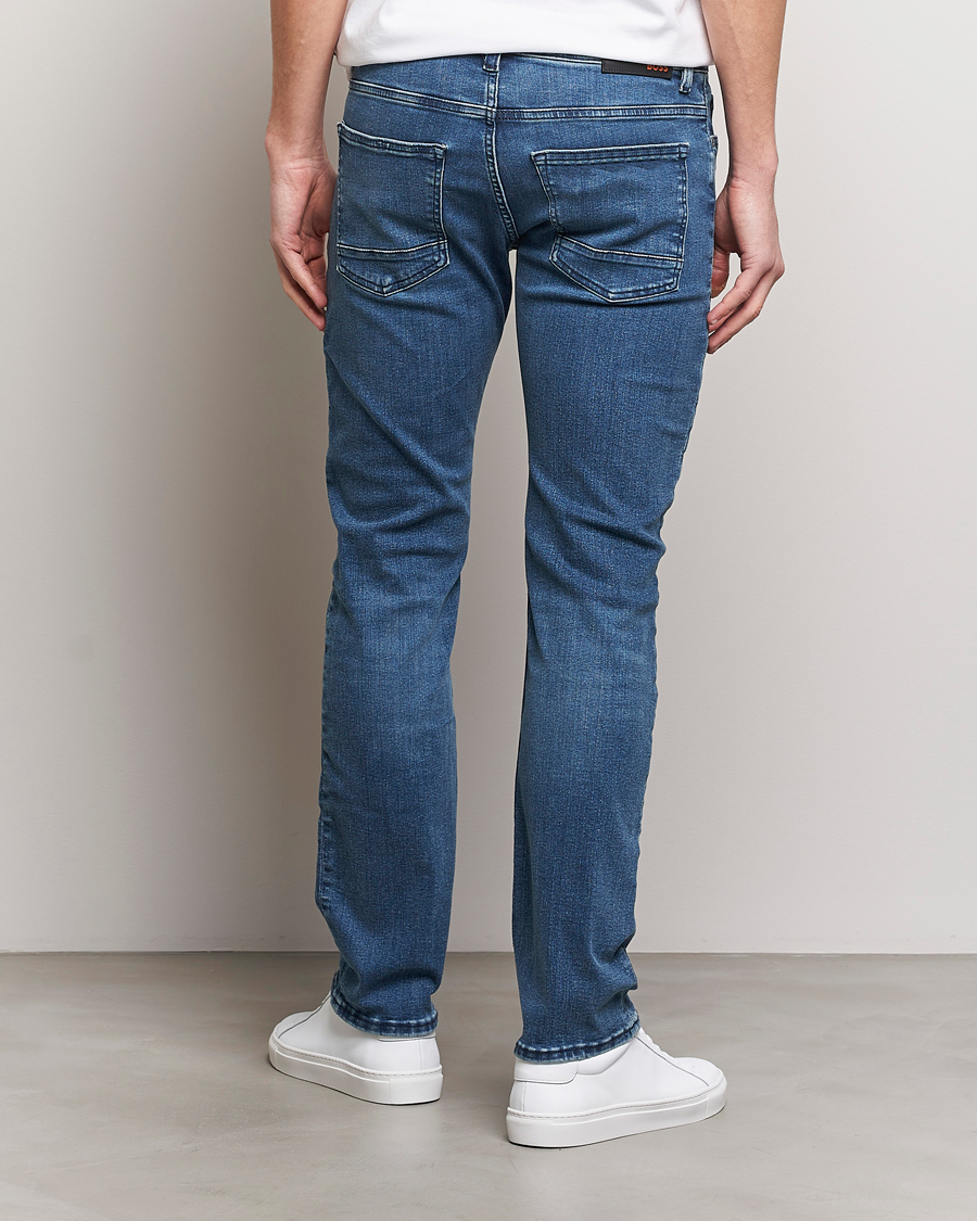 Herre | Jeans | BOSS ORANGE | Delaware Slim Fit Stretch Jeans Bright Blue