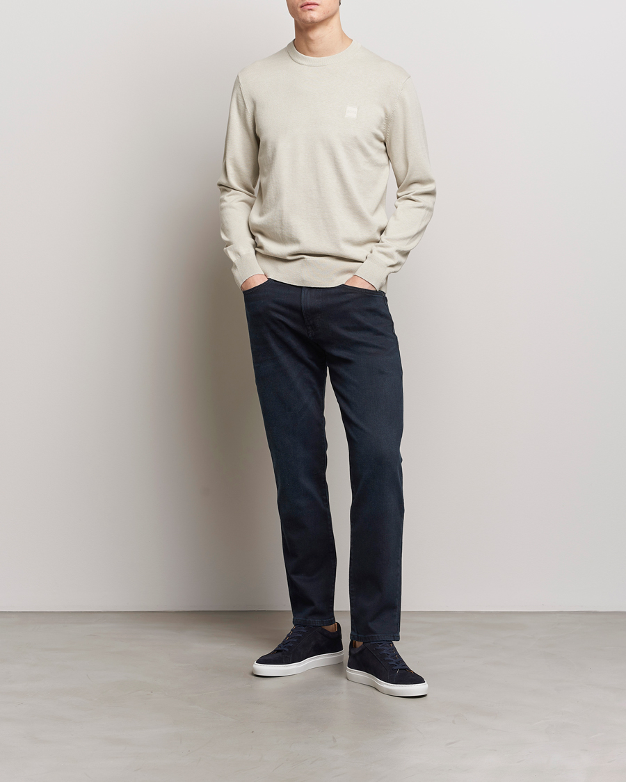 Herre | Jeans | BOSS ORANGE | Re.Maine Regular Fit Stretch Jeans Dark Blue