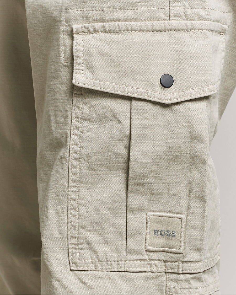 Herre | Bukser | BOSS ORANGE | Sisla 5-Pocket Cargo Pants Light Beige