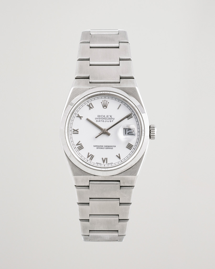 Herre | Pre-Owned & Vintage Watches | Rolex Pre-Owned | Oysterquartz 17000  Silver