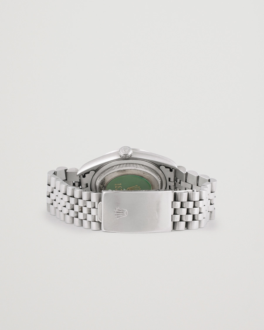 Herre | Rolex Pre-Owned Datejust 16200 Oystert Perpetual Steel Silver | Rolex Pre-Owned | Datejust 16200 Oystert Perpetual Steel Silver