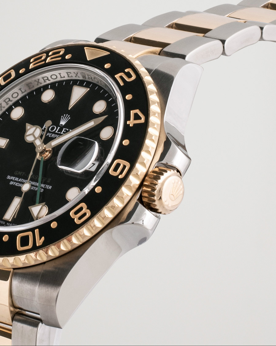 Herre | Rolex Pre-Owned GMT-Master II 116713N Silver | Rolex Pre-Owned | GMT-Master II 116713N Silver