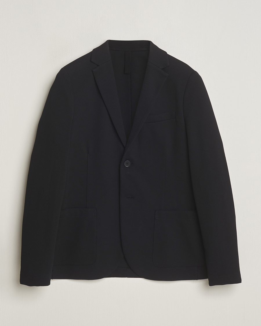 Herre | Dressjakker | Harris Wharf London | Loro Piana Cavalry Twill Blazer Black