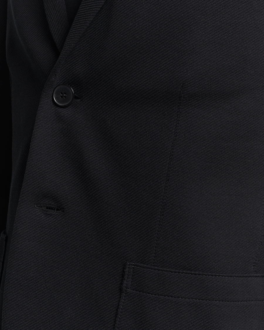 Herre | Dressjakker | Harris Wharf London | Loro Piana Cavalry Twill Blazer Black