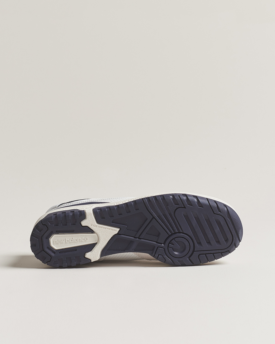 Herre | New Balance 550 Sneakers White/Navy | New Balance | 550 Sneakers White/Navy