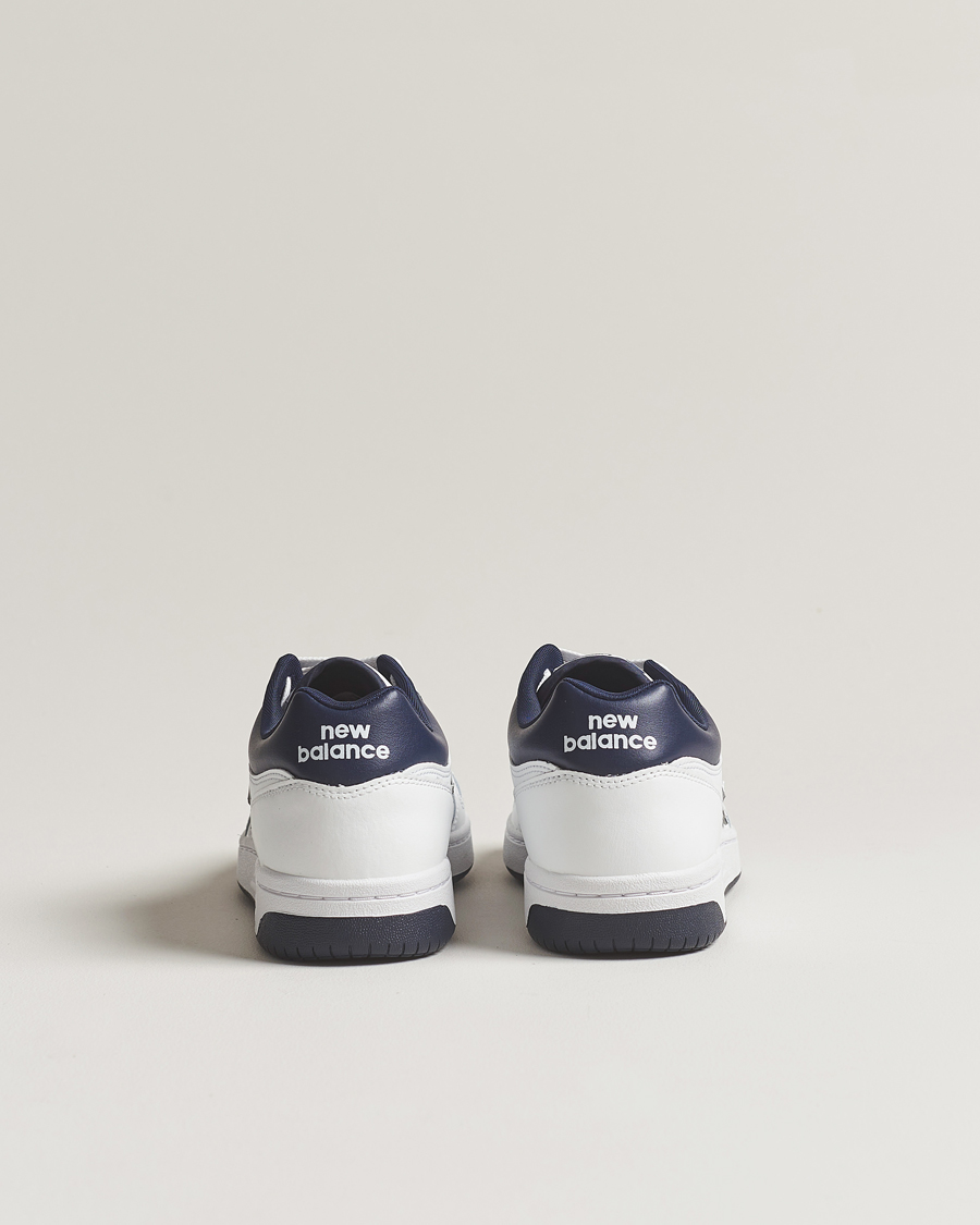 Herre | New Balance 480 Sneakers White/Navy | New Balance | 480 Sneakers White/Navy