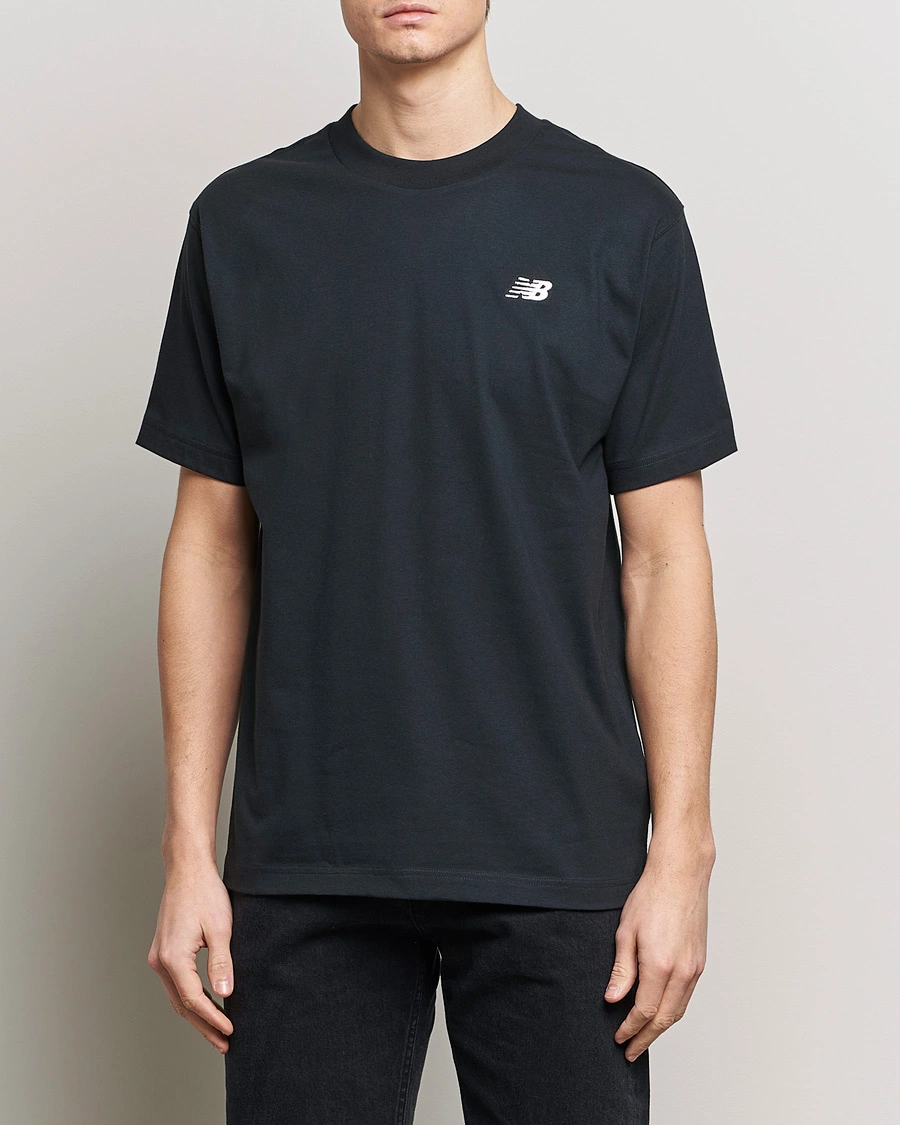 Herre |  | New Balance | Essentials Cotton T-Shirt Black