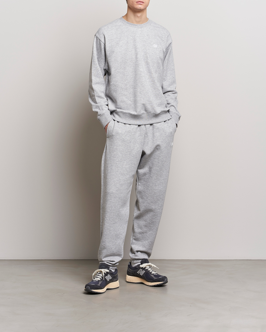 Herre | Gensere | New Balance | Essentials French Terry Sweatshirt Athletic Grey