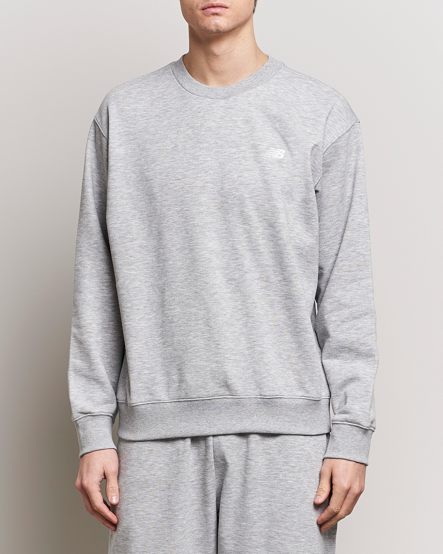 Herre | Gensere | New Balance | Essentials French Terry Sweatshirt Athletic Grey