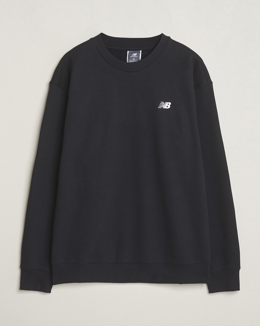 Herre | Gensere | New Balance | Essentials French Terry Sweatshirt Black