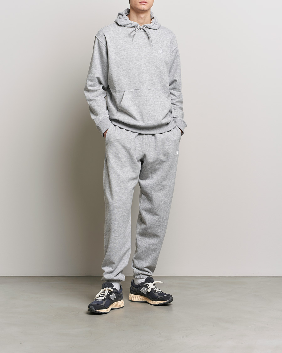 Herre | Gensere | New Balance | Essentials French Terry Hoodie Athletic Grey