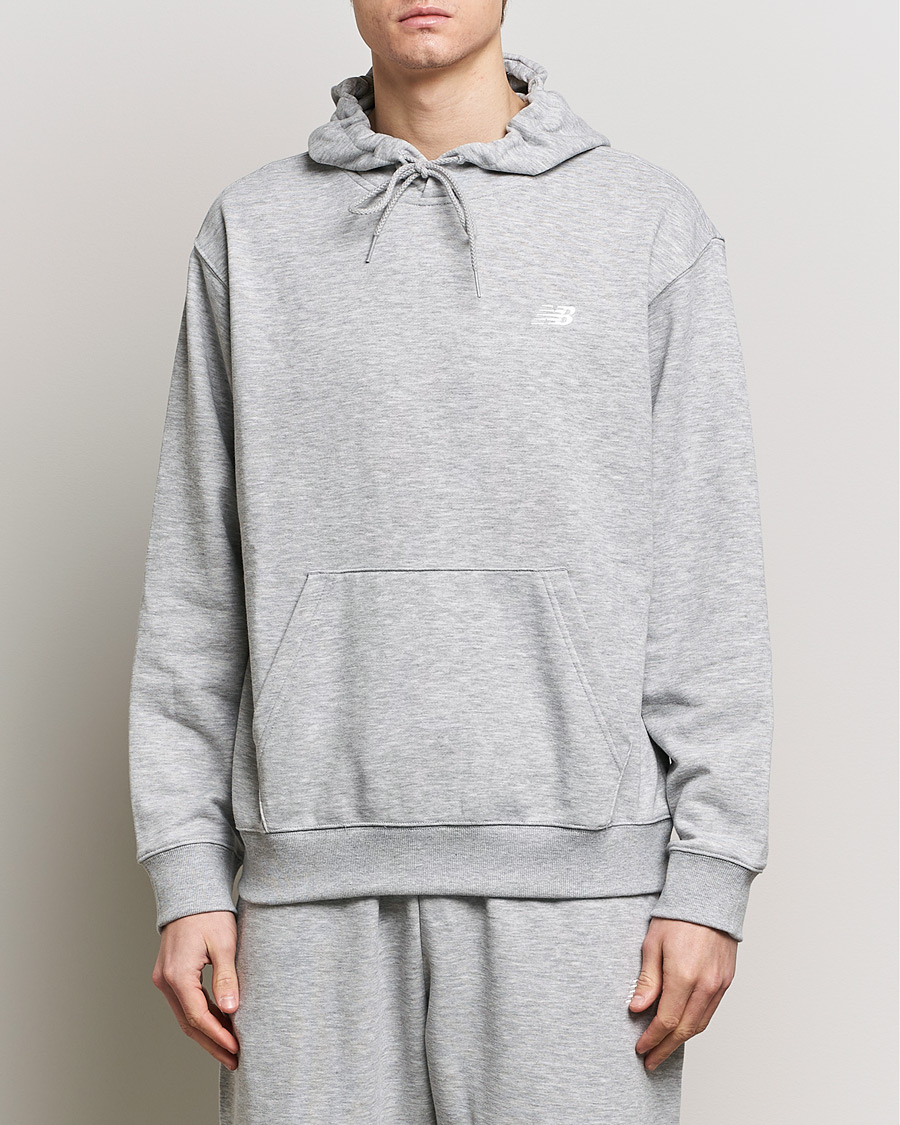 Herre | Hettegensere | New Balance | Essentials French Terry Hoodie Athletic Grey