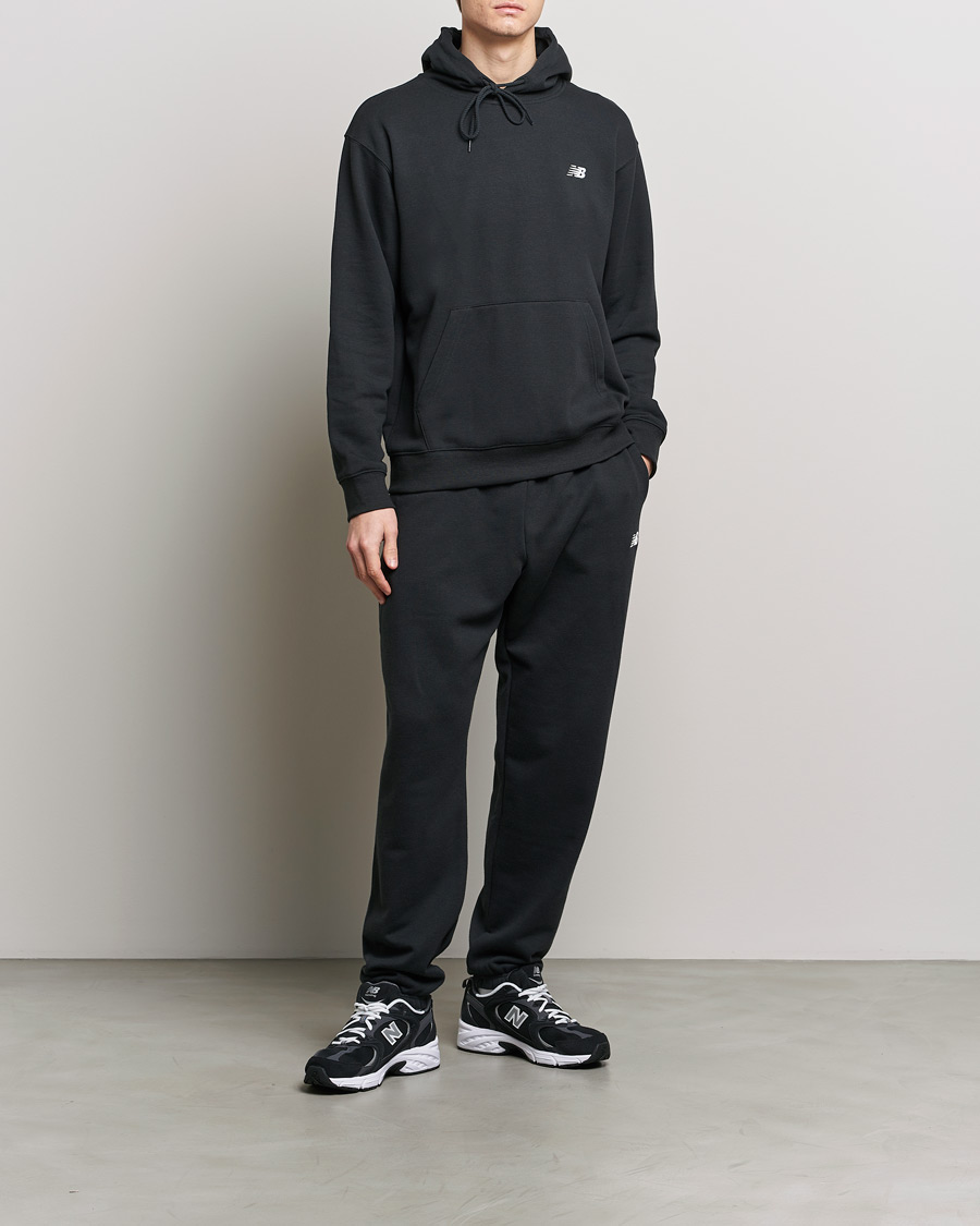 Herre | Gensere | New Balance | Essentials French Terry Hoodie Black