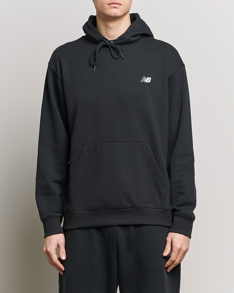 Herre | Hettegensere | New Balance | Essentials French Terry Hoodie Black