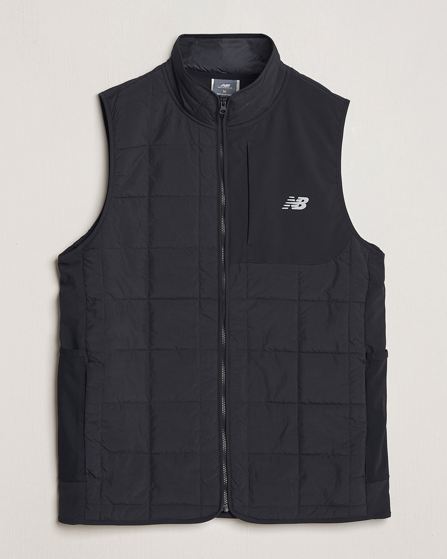 Herre | Jakker | New Balance Running | Athletics Heat Layer Run Vest Black