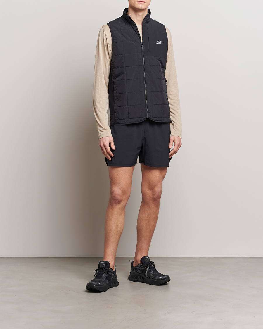 Herre | Jakker | New Balance Running | Athletics Heat Layer Run Vest Black