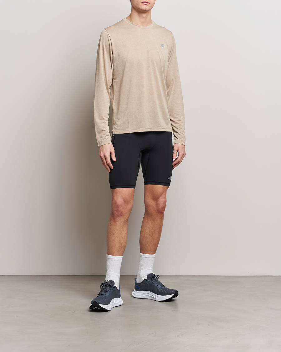 Herre | Shorts | New Balance Running | Athletics Run Half Tight Black