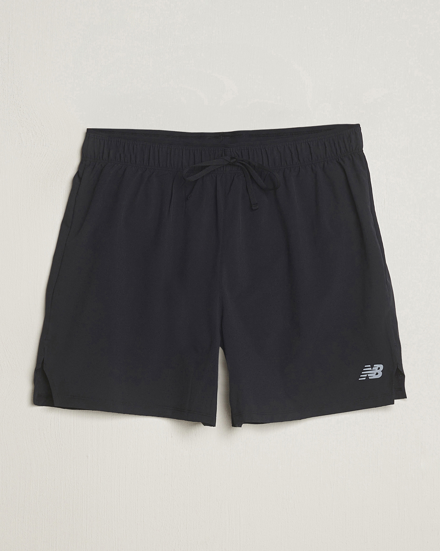 Herre | Shorts | New Balance Running | 5 Inch Run shorts Black