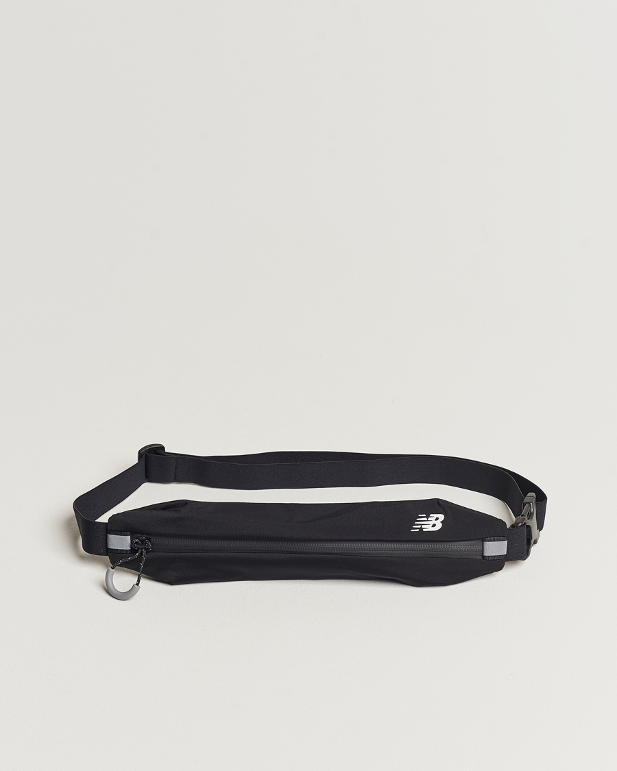 Herre | New Balance Running Running Stretch Belt Black | New Balance Running | Running Stretch Belt Black