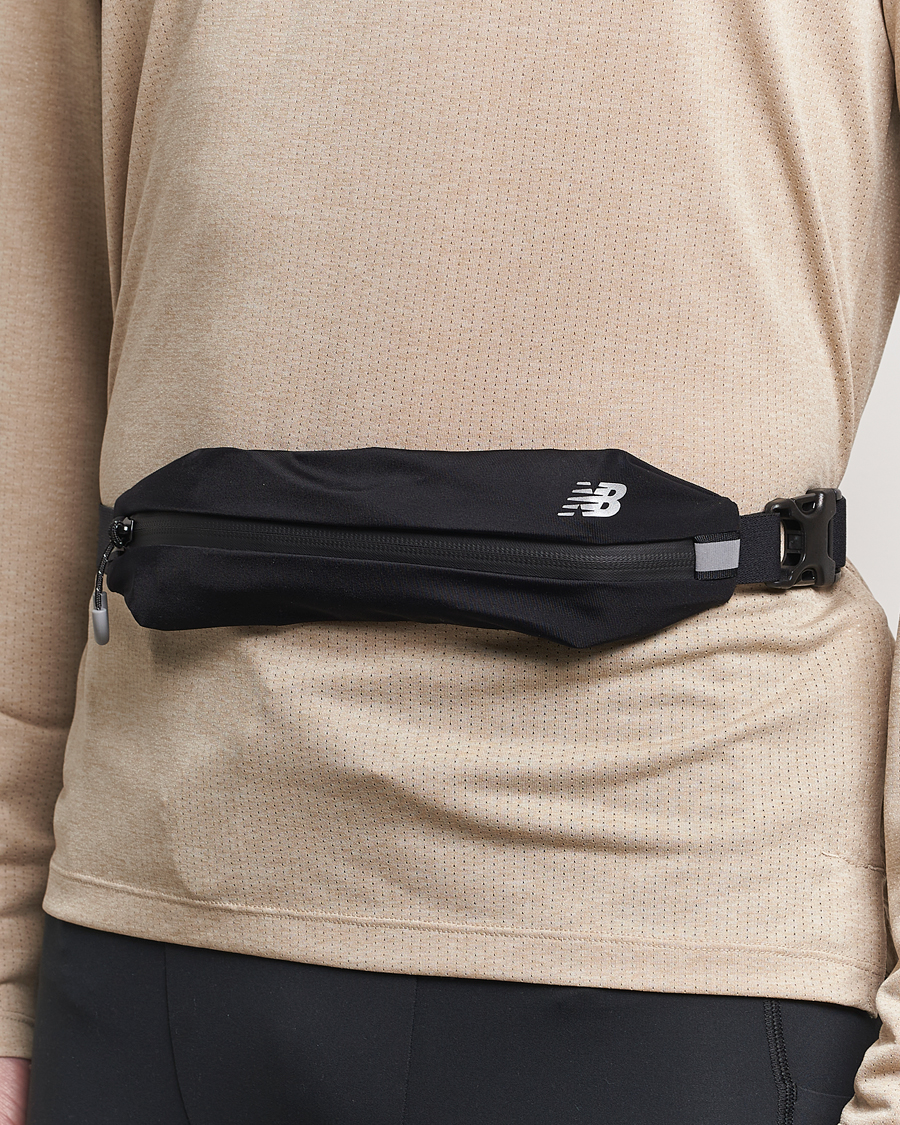 Herre | New Balance Running Running Stretch Belt Black | New Balance Running | Running Stretch Belt Black