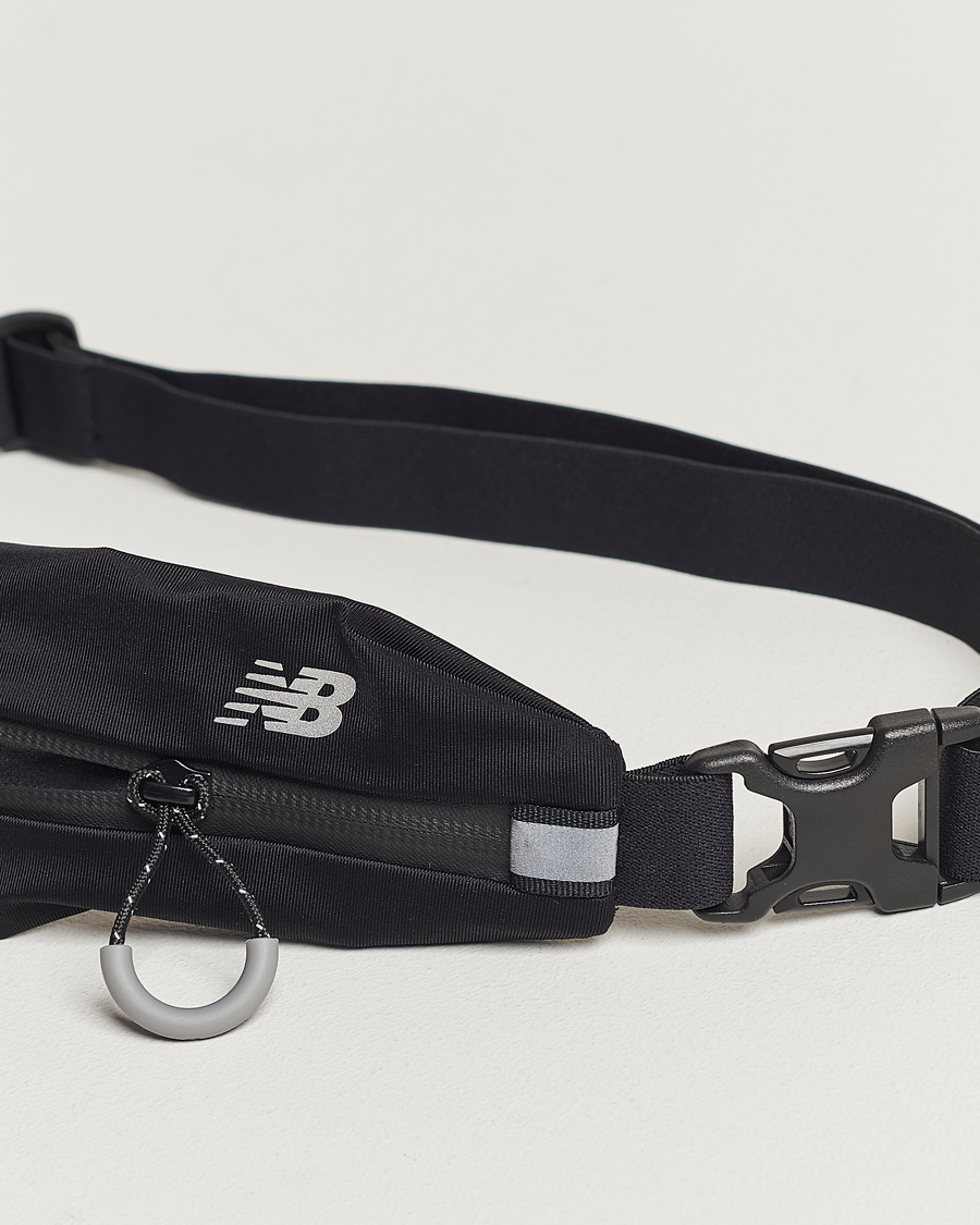 Herre | New Balance Running Running Stretch Belt Black | New Balance Running | Running Stretch Belt Black