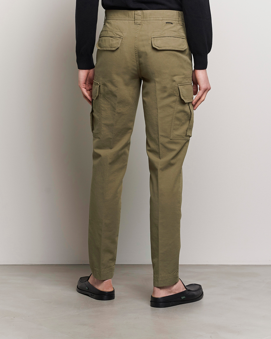 Herre | Bukser | Incotex | Slim Fit Cargo Pants Military Green